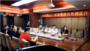 聚力前行 | 湖南异地商会代表来访靠谱科技